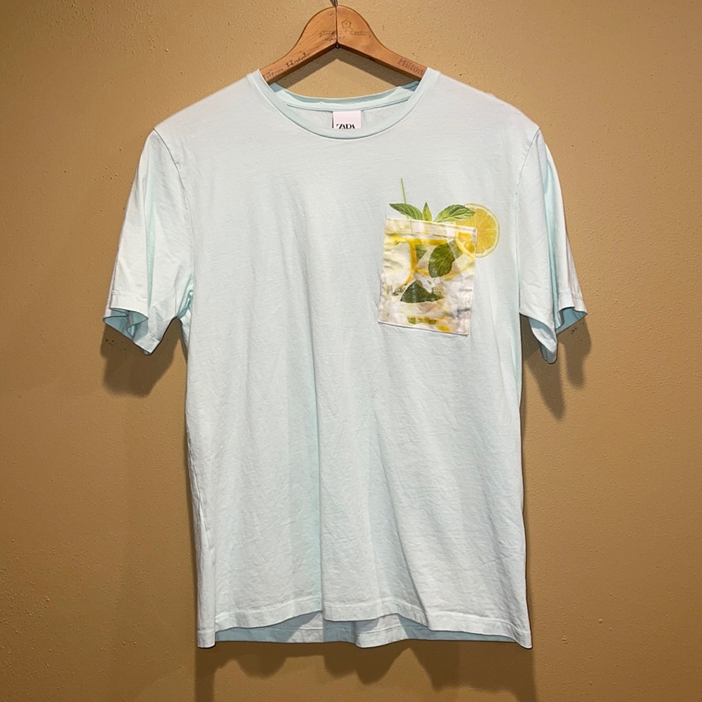 NEVER WORN Zara Lemon Tshirt